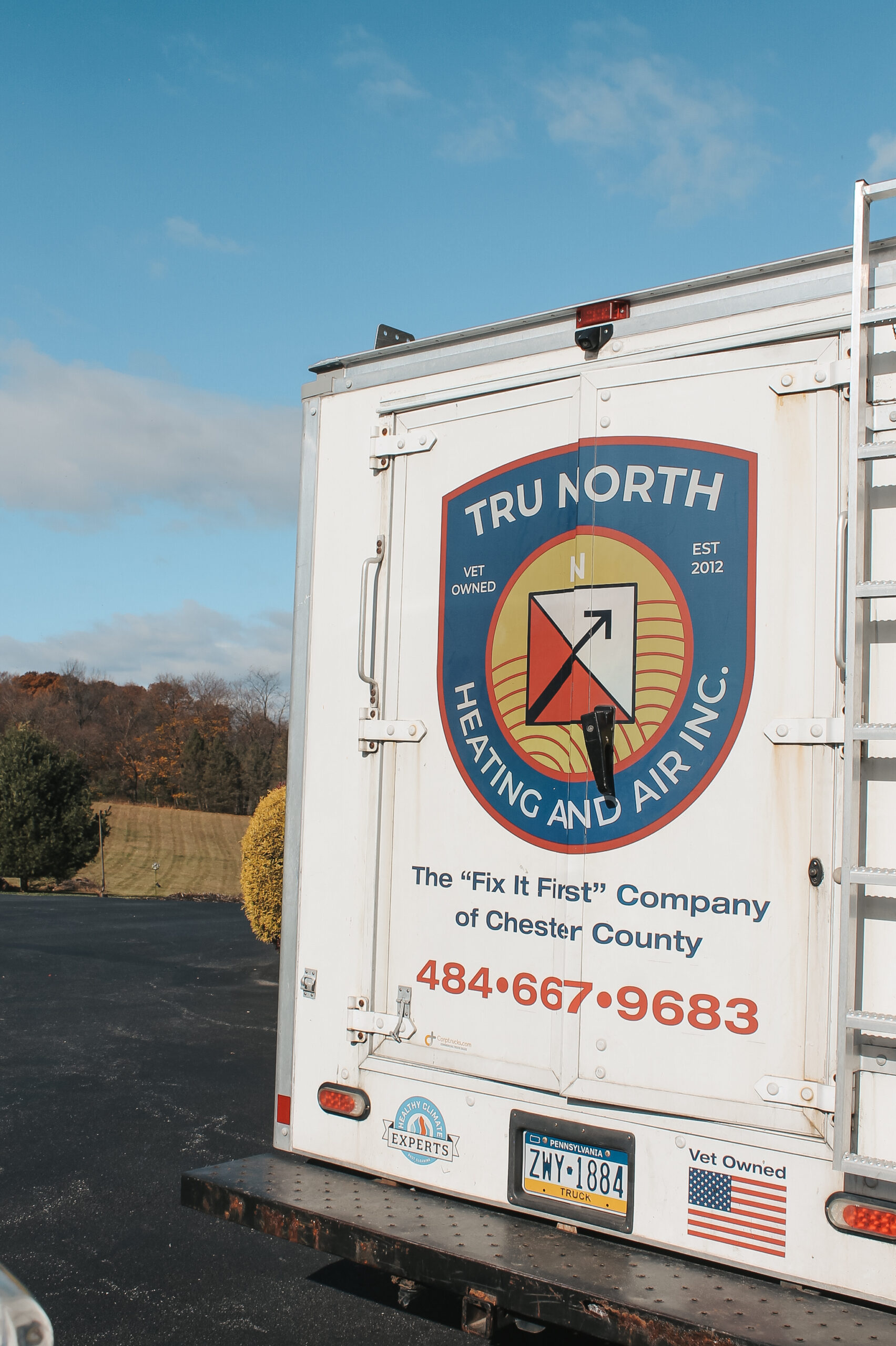 tru north HVAC Truck