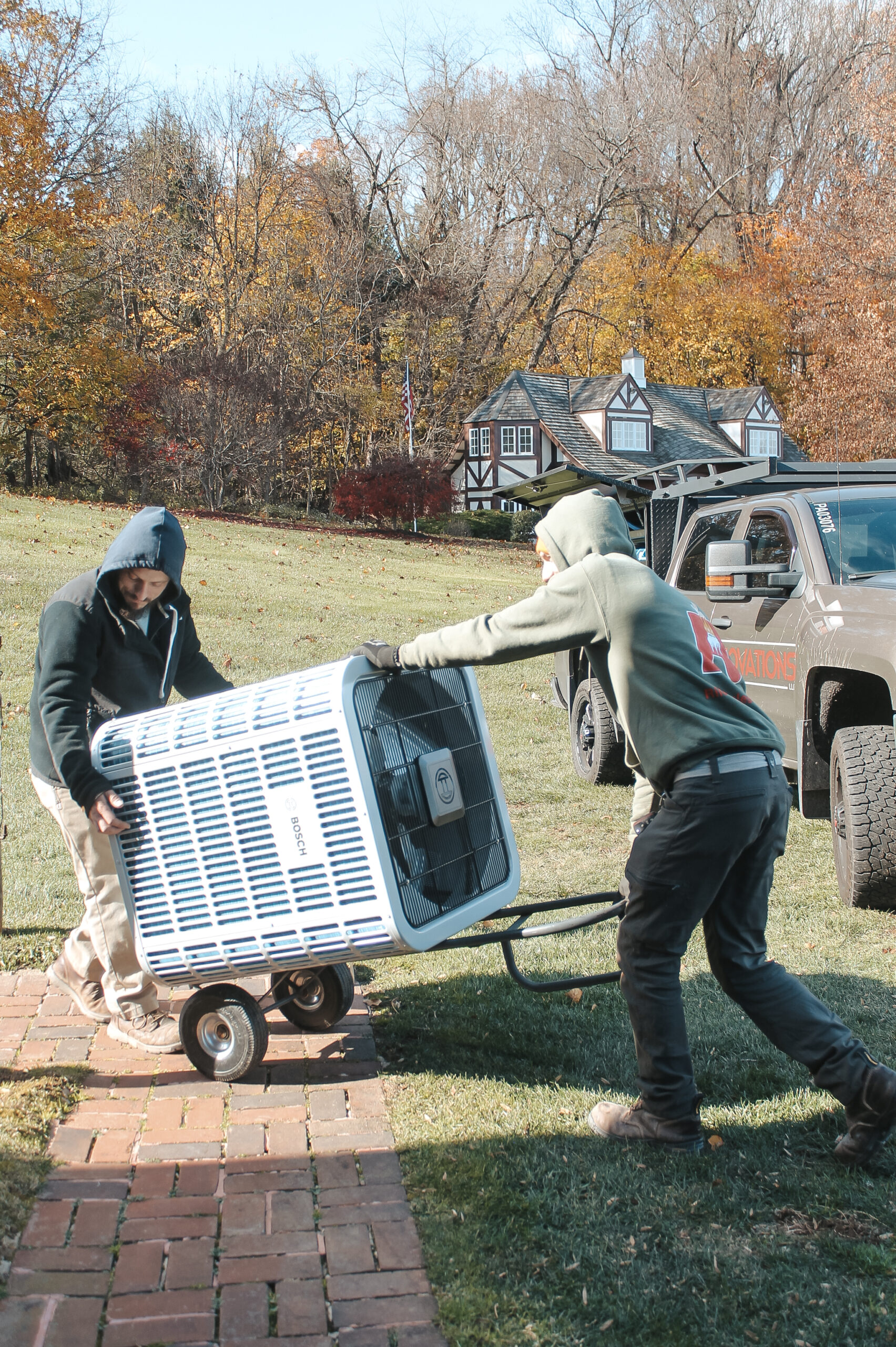 Tru north employee working